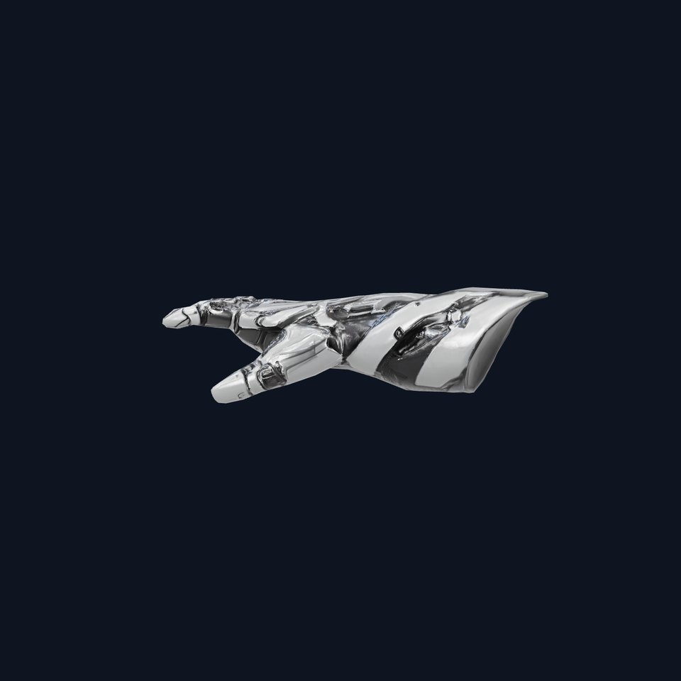 Futuristic Robotic Hand Model Pack